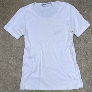 Sonia Rykiel Elegant White Tee
